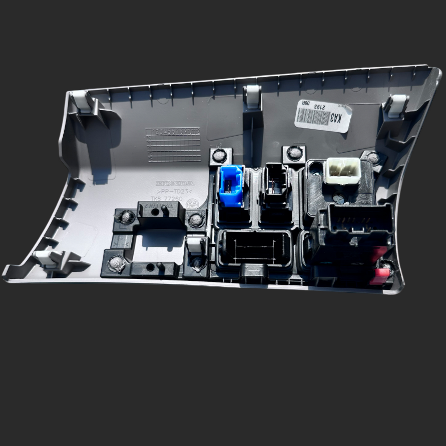 Driver Dash Side Panel