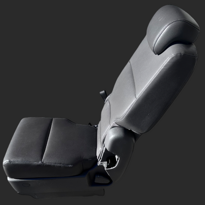 Dark Grey Leather 2nd Row Middle Seat/Cupholder